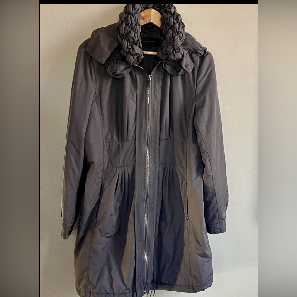 Elie Tahari Performance Grey Jacket Size Large